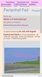 Mobile Screenshot of ferienhof-feil.de